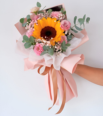 Golden Sunburst Bouquet