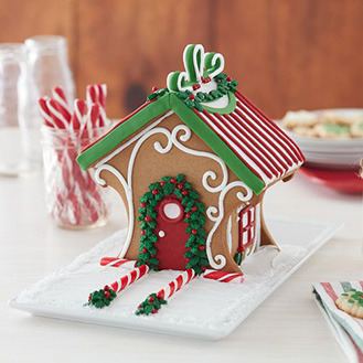 Candy Cane Lane Gingerbread House
