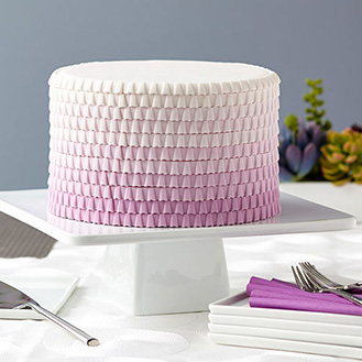 Purple Ombre Cake