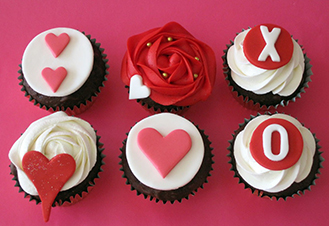 Hugs & Kisses Dozen Cupcakes