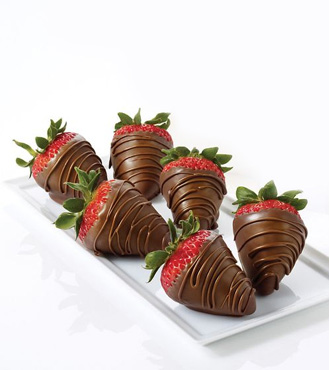 Milk Chocolate Dipped Strawberries