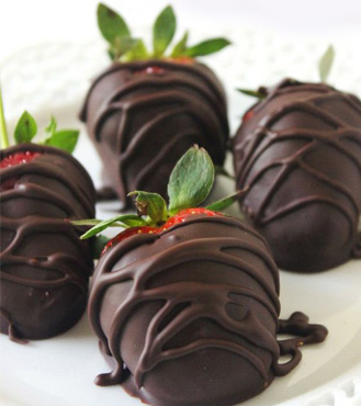 Dark Chocolate Strawberry Delight