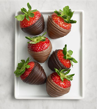 Succulent Dipped Strawberries