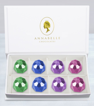 Trinkets Gemstones Chocolate Box by Annabelle Chocolates