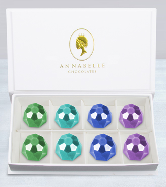 Belgian Chocolate Jewels Box by Annabelle Chocolates