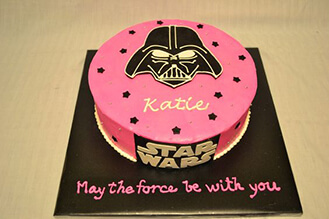 darth vader birthday cake