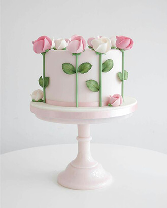 Rose Stem Cake