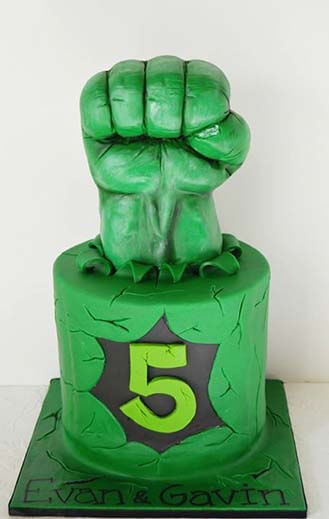 Order Hulk Theme 1 Kg Online From Sweet Wings Shrutikas cake Atelier ,Thane