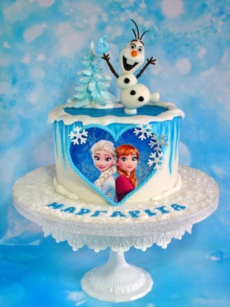 Disney Frozen Themed Cake 1