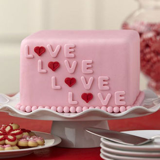 Love Cube Cake