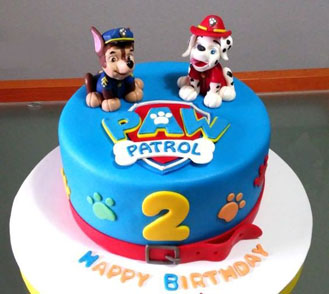 Chase & Marshall Paw Cake 2, broadwaybakery.com 40601