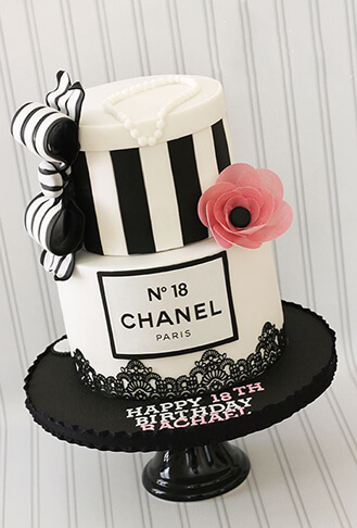 Classy & Fabulous Chanel Cake