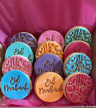 All Colors Eid 10 Cookies