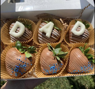 Dad's Favorite Dipped Strawberries