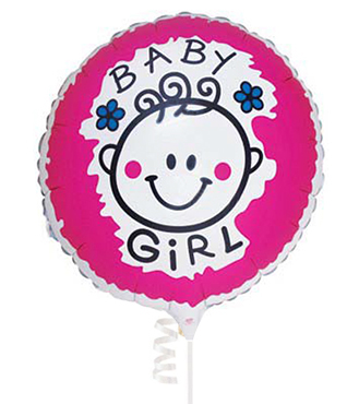 Baby Girl Balloon I