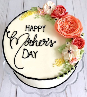 Blooming Mother's Day Cake