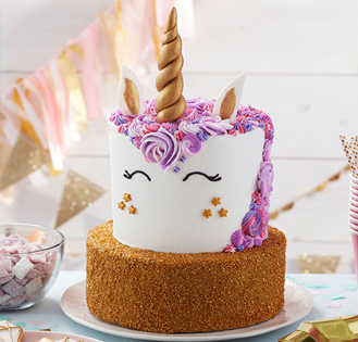 Sparkling Unicorn Cake