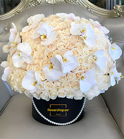 Celestial Hues Rose Hatbox