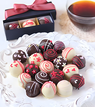 Classy Cocoa Truffles