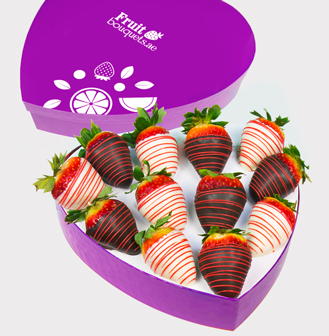 Color Of Love Dipped Strawberries