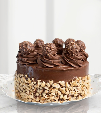 Ferrero Rocher Chocolate Cake