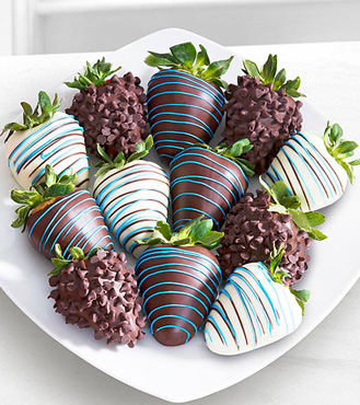 Blue Bounty - Dozen Dipped Strawberries