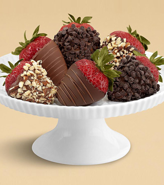 Choco-refic Half Dozen Dipped Strawberries