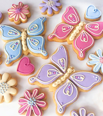 Happy Butterfly Cookies