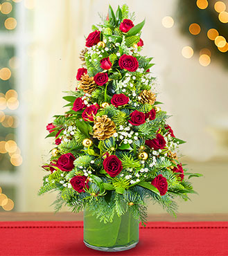 Christmas Flower Tree