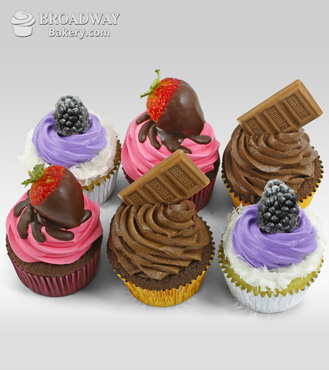 Celebration Cupcakes - Half dozen