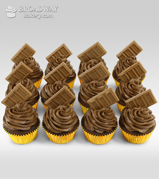 Chocolate Bomb - 12 Cupcakes