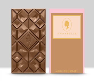 Large Milk Chocolate Bar By Annabelle