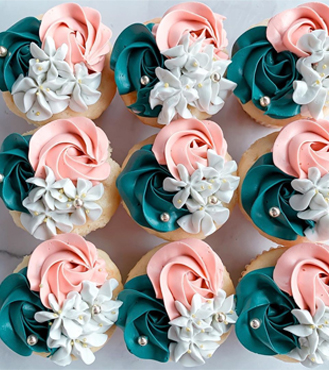 Delicate Pastel Cupcakes