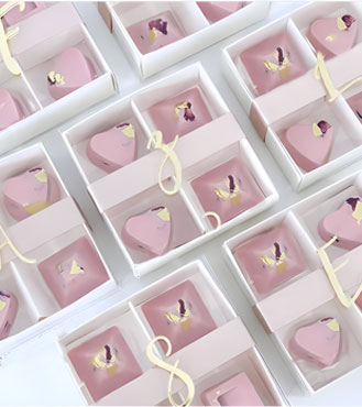 Pink Plush Chocolates