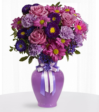 Purple Flower Bouquet