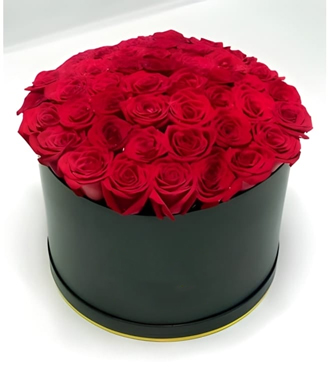 Prestige 50 Rose Black Hatbox