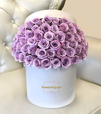 Royal Reign Rose Hatbox