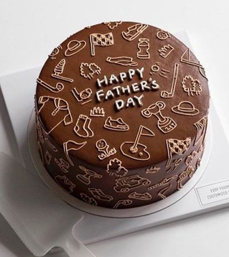 Special Chocolate Cake for Dad