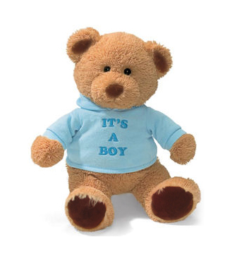 It's a boy teddy bear
