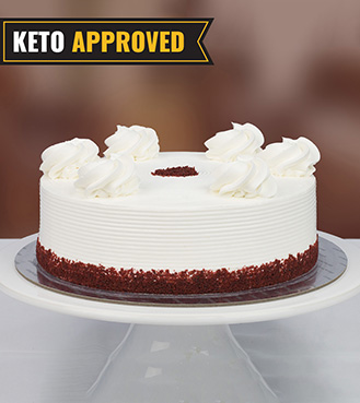 Keto Red Velvet Cake By Broadway Bakery. Gluten Free, Sugar Free, Low Carb Dessert...