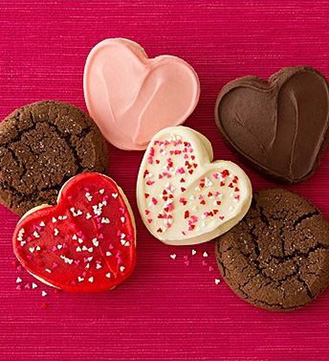 Classic Valentine's Cookies