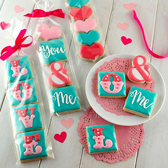 You & Me in Love Cookies