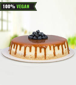 Vegan Caramel Cheesecake