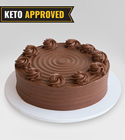 Keto Signature Chocolate Cake By Broadway Bakery. Gluten Free, Sugar Free, Low Carb Dessert...