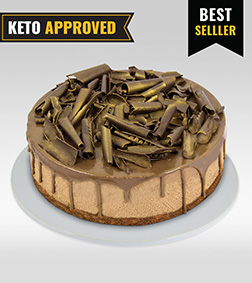 Keto Double Chocolate Cheesecake By Broadway Bakery. Gluten Free, Sugar Free, Low Carb Dessert...