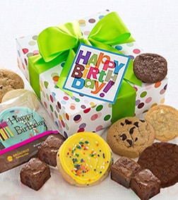 Birthday Treats Gift Box, Cookies & Brownies