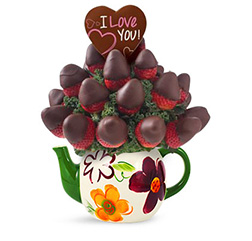 Chocolate Dream Valentine's Fruit Bouquet