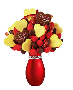 Everlasting Love Valentine's Fruit Bouquet