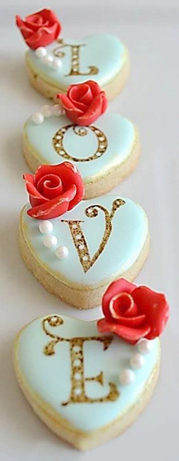 L.O.V.E Women's Day Cookies