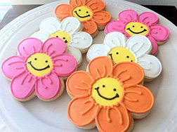 Smiling Daisy Cookies